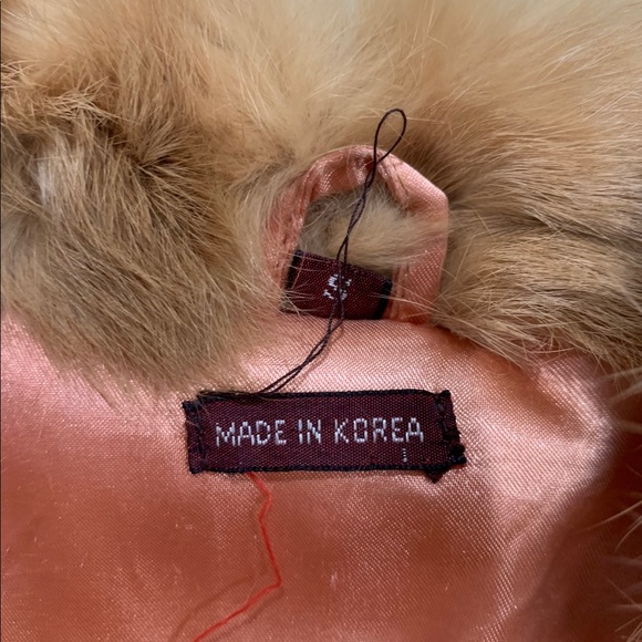 😍100% Genuine Rabbit Fur Jacket 😍 - Picture 3 of 7